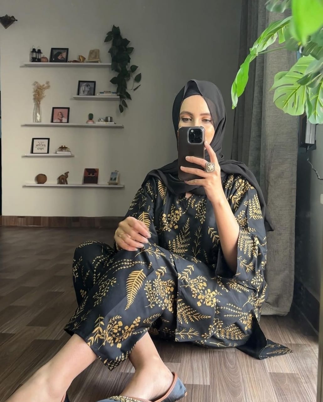 Floral Leaf Print