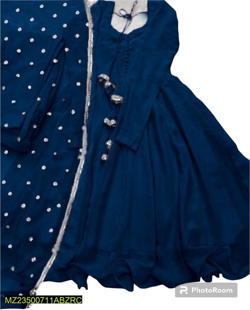 60% Off Trending punjabi tussle chiffon maxi 3p