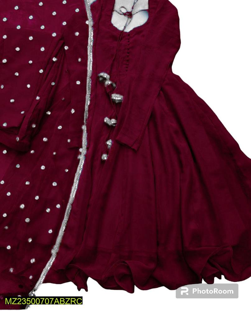 60% Off Trending punjabi tussle chiffon maxi 3p