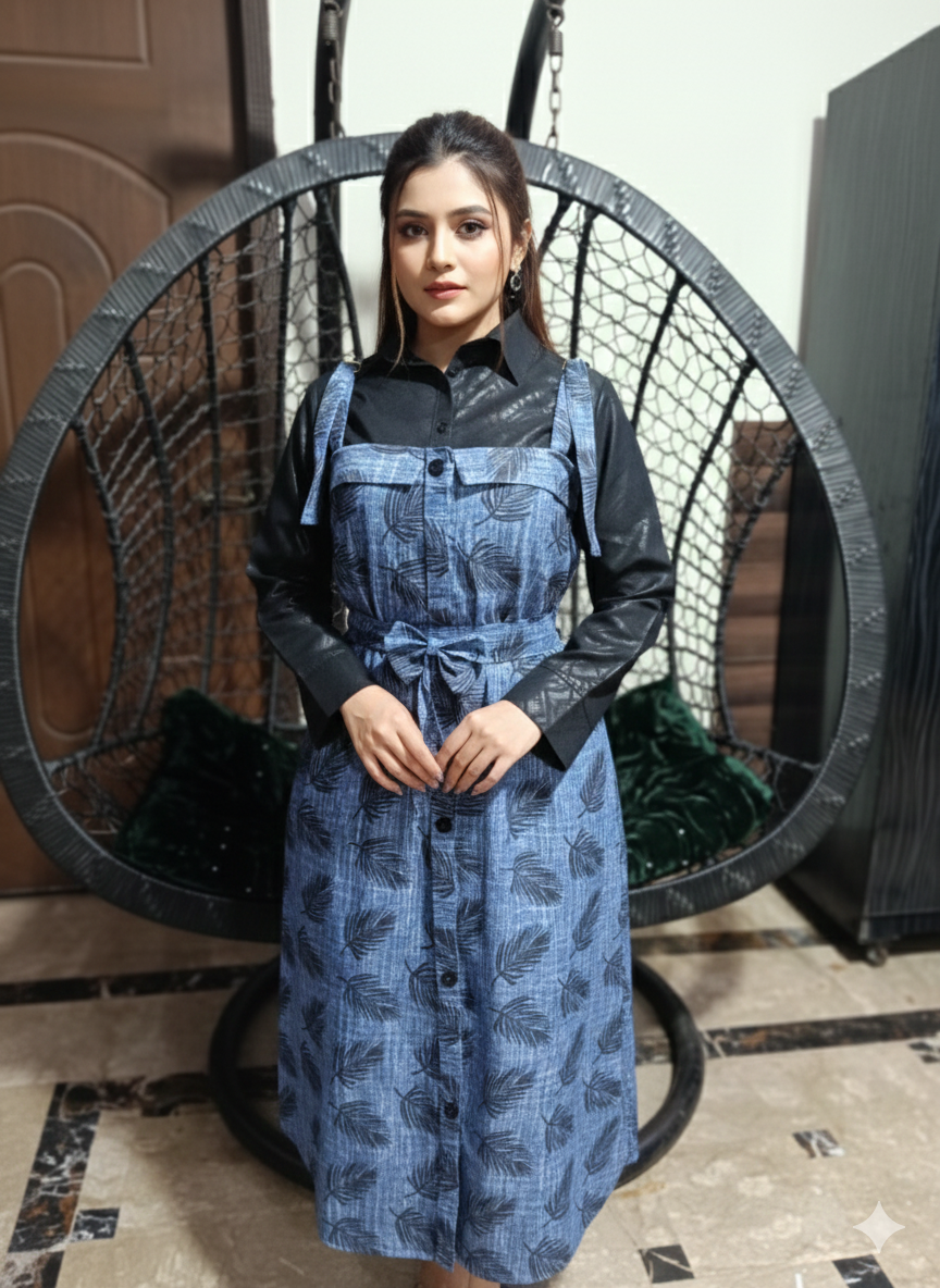 50% Off Reet Rawaj special Winter stuff khaddar Romper style Maxi